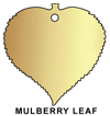 mulberry leaf plaque
