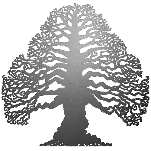 stainless steel eternal tree