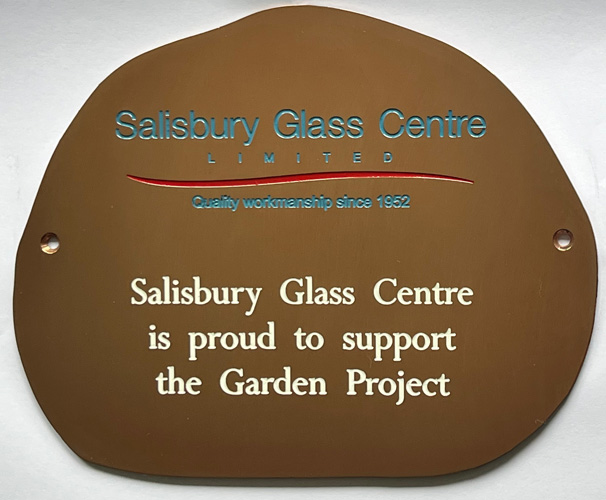 Solid copper plaque in the shape of a boulder | by Finch Tree