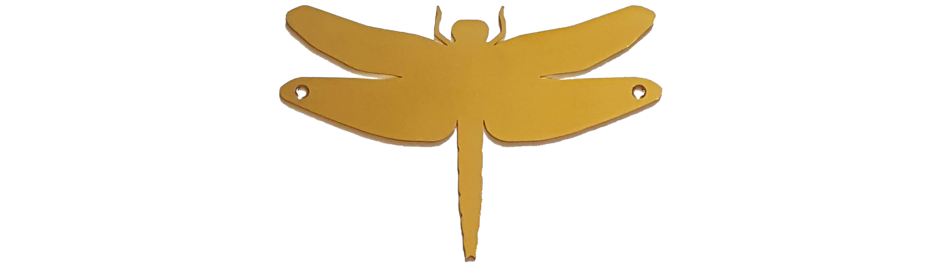 dragonfly brass plaque from Finch Tree UK